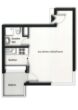 Zentrumsnahe, 1-Zimmerwohnung in Bludenz zu verkaufen (vermietet bis 31.05.2027) - Grundriss