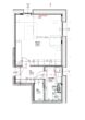 Helle,1-Zimmer-Erdgeschoßwohnung in Bludenz zu verkaufen - Preis inkl. USt. (vermietet bis 02/2028) - Grundriss